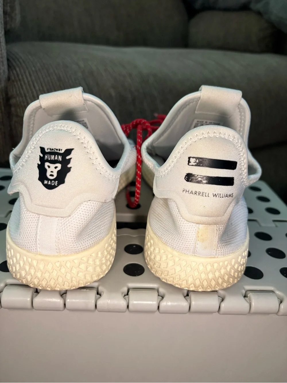 Adidas x Pharrell Tennis 'Human Made' Size 9.5